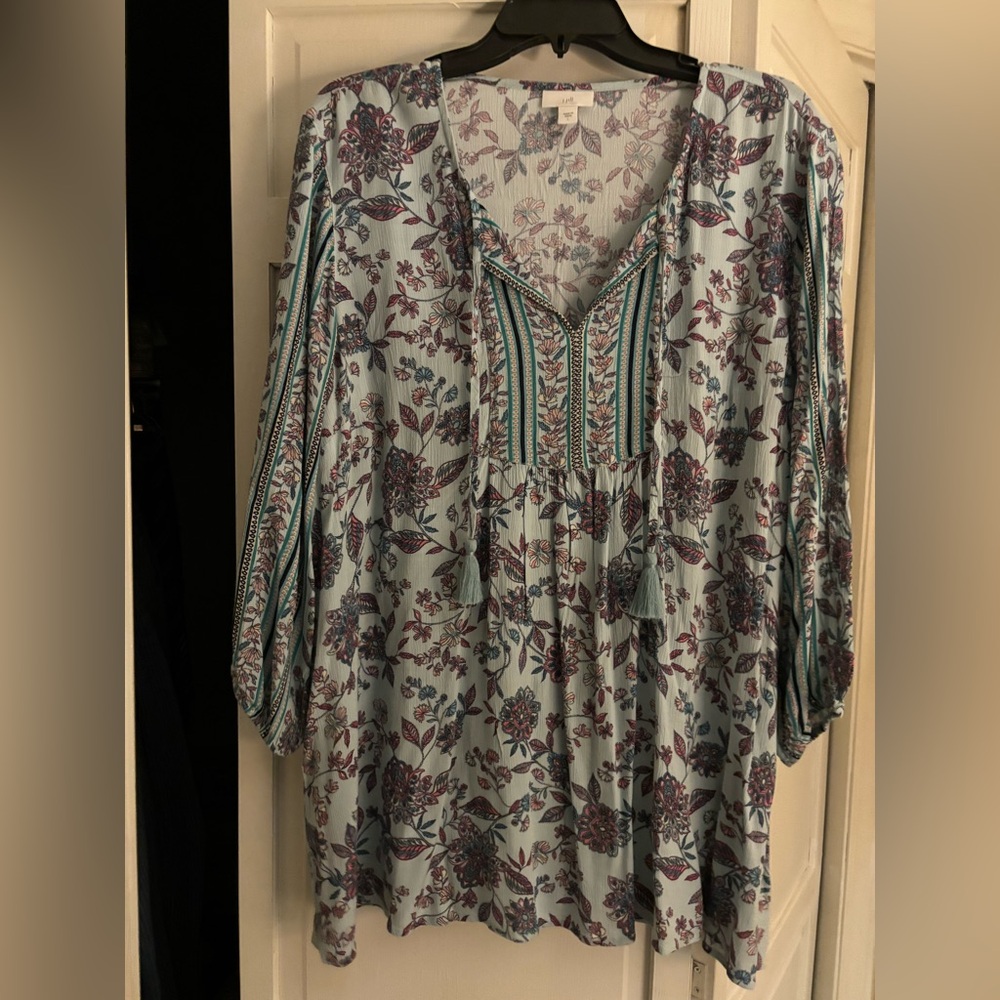 JJill blouse- size large